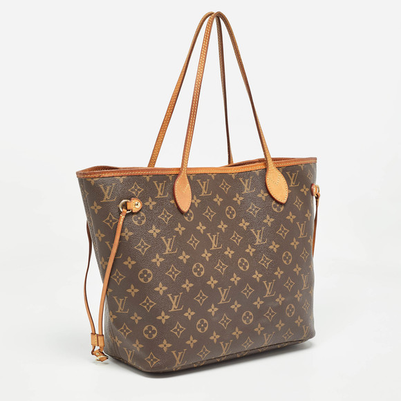 LOUIS VUITTON Monogram Canvas Neverfull MM Bag - Picture 3 of 8